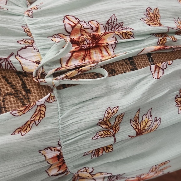 Floral Boho Maxi Cardigan Duster - Picture 4 of 8